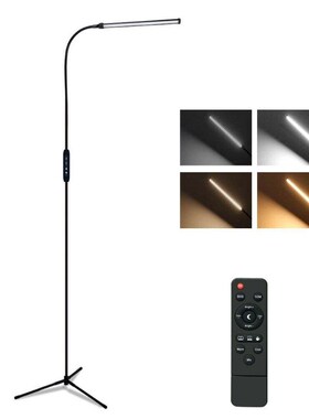 Floor Lamps for Living Room, 12W Dimmable Standing Lamp, Rea