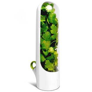 Premium Herb Keeper And Herb Storage Container Keeps Greens