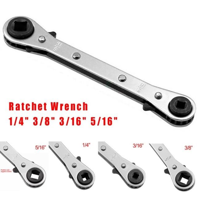 Double-ended Ratchet Wrench Professional Tool For Air Condit