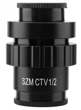 0.5x C-Mount Objective Lens 1/2 CTV Adapter for SZM Video DI