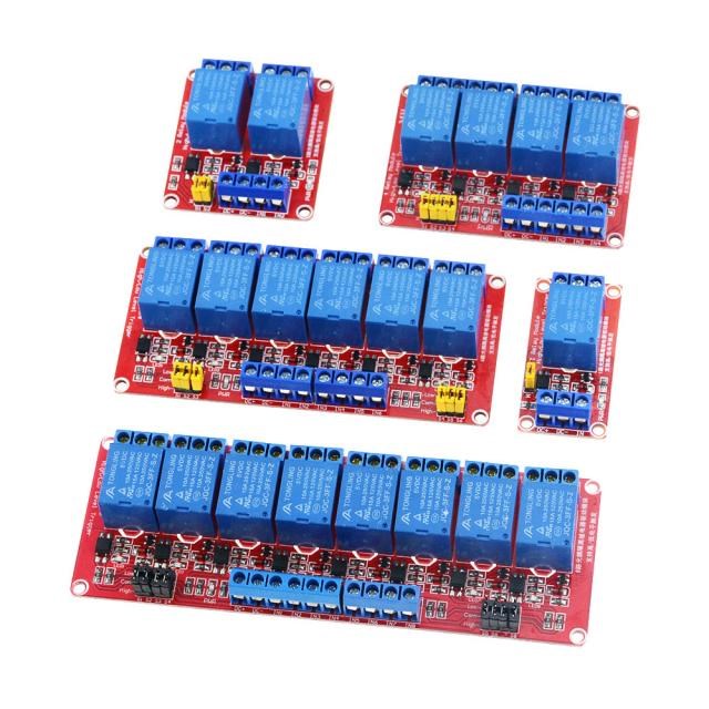 5V 24V 12V 1 2 4 Channel Relay Module Board Shield With Opto