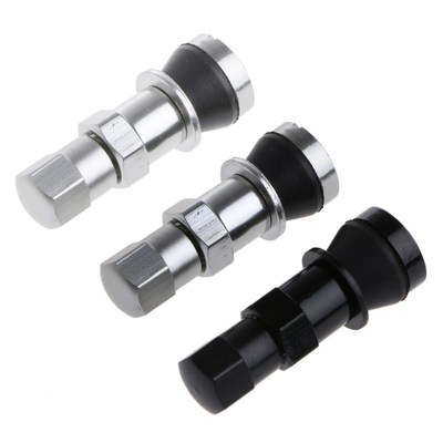 4Pcs Aluminum Car Tubeless Wheel Tire Valve Stem Rim Bolt-in