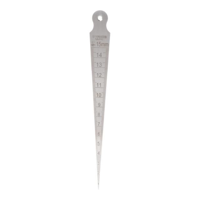 1-15mm Stainless Steel Taper Gauge Feeler Gap Hole Measuring
