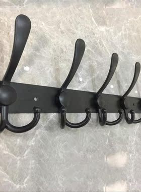 5 Stainless Steel Hooks Wall-Mounted Coat Nordic Hallway Doo