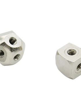 Mist nozzle holder with 3 sites, 4 sites in 10/24'' thread G