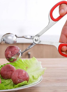 Meatballs with rubber clamps, stainless steel meatball clamp