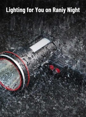 6000LM Work Lamp LED Portable Lantern Waterproof 6-Mode Emer
