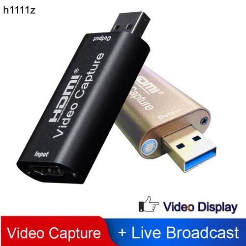 H1111Z Video Capture Card USB 3.0 2.0 HDMI Video Grabber Rec