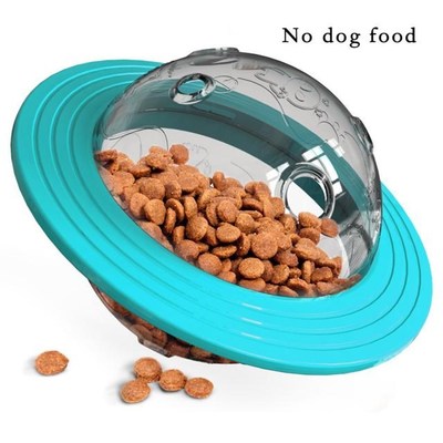 Bite Resistant Dog Toy Flying Saucer Food Spiller Educationa