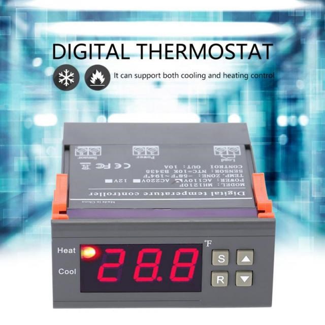 AC110V MH1210F Thermostat Controller Digital Temperature Con