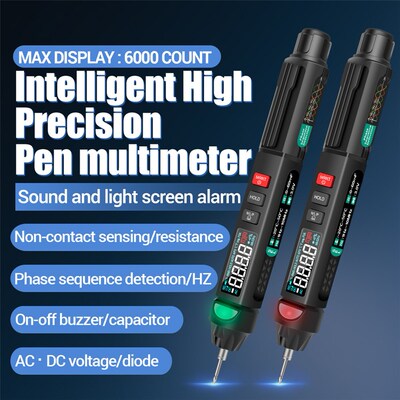 A3008 Professional LCD Digital Multimeter Pen Type Intellige