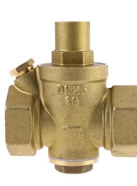 DN25 Adjustable Brass Water Heater Pressure Reducing Regulat