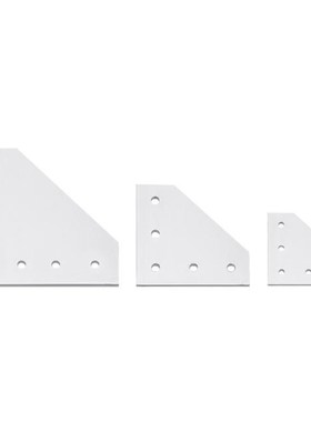 Hot anodized 90 Degree Joining Plate with 5 OR 7 Holes 适用
