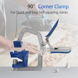 90° Corner Clamp Auto-adjustable Face Frame Clamp Woodworki