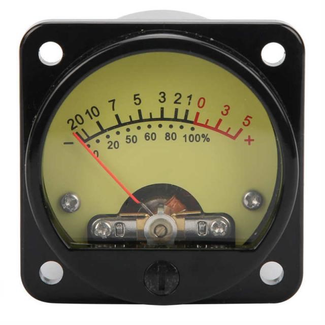 45mm Power Amplifier Tube VU Level Meter with Backlight DB M