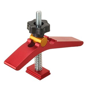 New Aluminium Alloy T-track Hold Down Clamp With Wire Spring