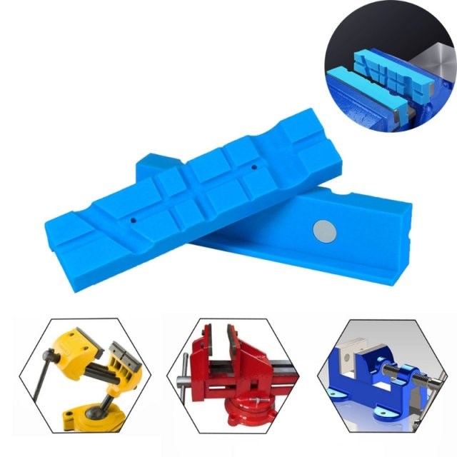 7XEA Vise Soft Jaws / Vice Jaw Pads - Magnetic 5.5 Inch Leng