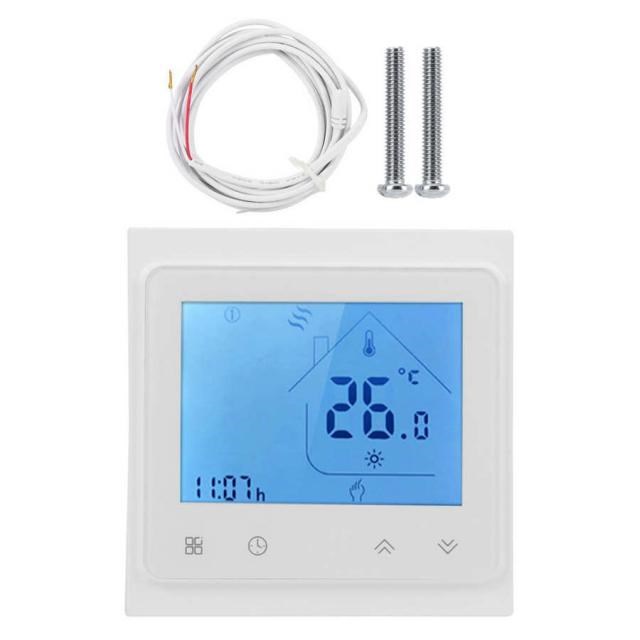 95-240V AC Wifi Smart Voice Thermostat 适用于 Electric Heati