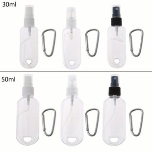 Portable Transparent Empty Spray Bottles Hand Sanitizer Empt