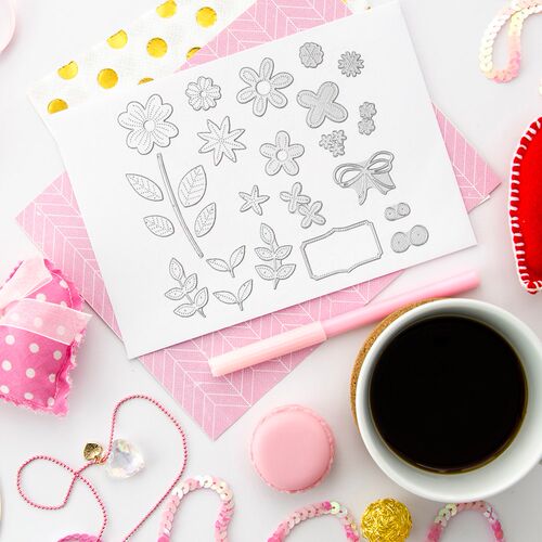 Album Craft Template Stencil Dies Cut Card Making Embossing