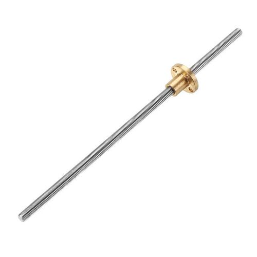 T6 Lead Screw 200mm Length 6mm Thread 1mm Pitch Lead Screw w