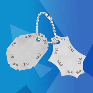 Stainless Steel Cam Welding Gauge Throat Depth Length Protra