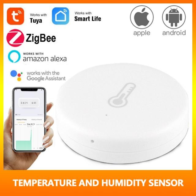 Tuya Smart Life App ZigBee Smart Temperature And Humidity Se
