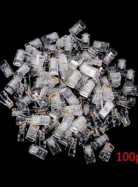 Gold plated RJ45 Net Network Modular Plug Cat5 CAT5e Connect