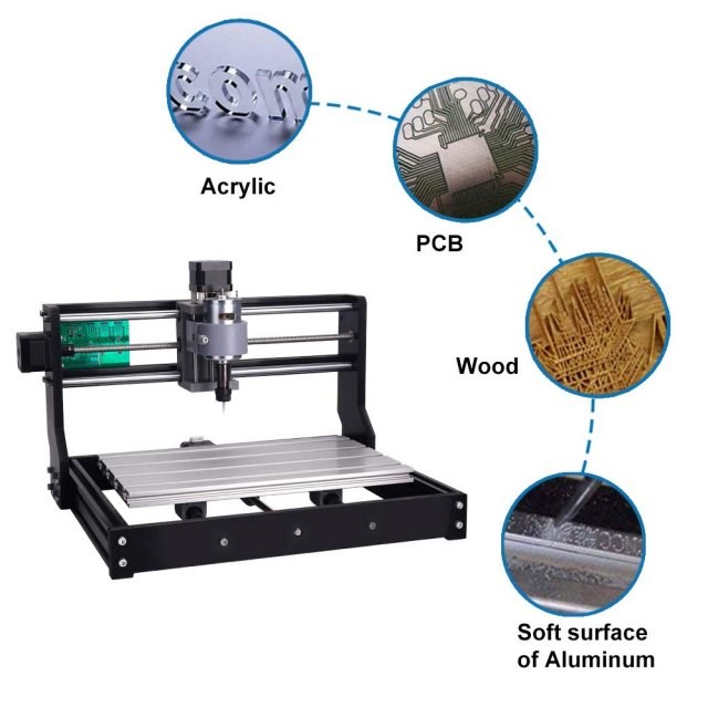 3018 PRO 3-Axis CNC Router GRBL Control Adjustable Speed Spi
