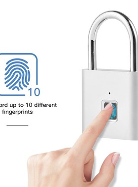 O10 Smart Biometric Thumbprint Door Padlocks Rechargeable Do
