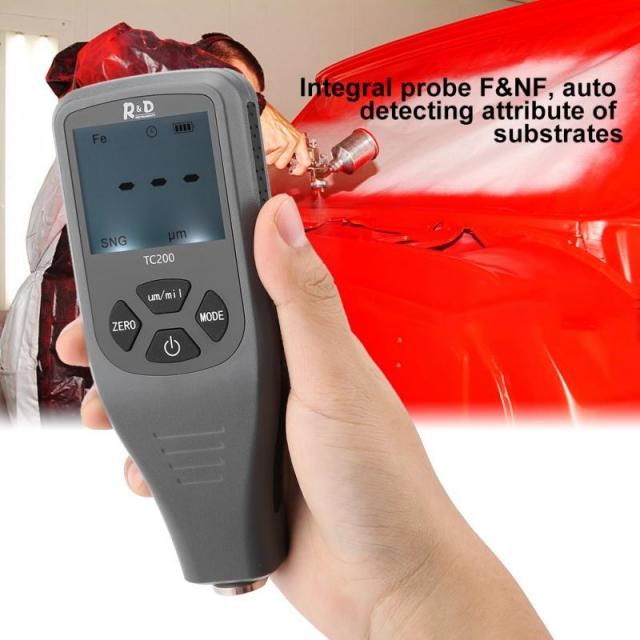 TC200 Car Paint Thickness Meter Protable Digital Coating Thi