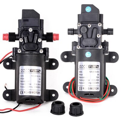 1pcs High Quality 6L/Min DC12V 70W 130PSI Diaphragm Water Pu