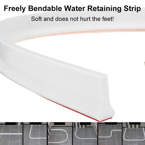30 mm height Bathroom Water Stopper Water Partition Dry&Wet