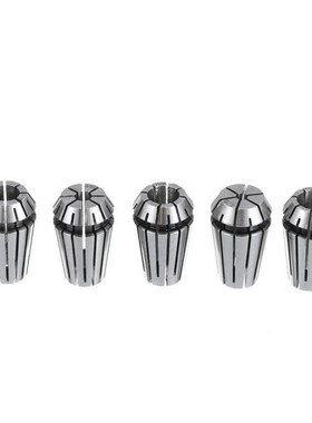 5Pcs/Set ER16 Collet Set 1/8-3/8 Inch Spring Chuck Collet Se
