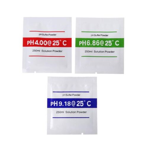 3pcs/lot PH Buffer Powder 适用于 Test Meter Measure Calibrat
