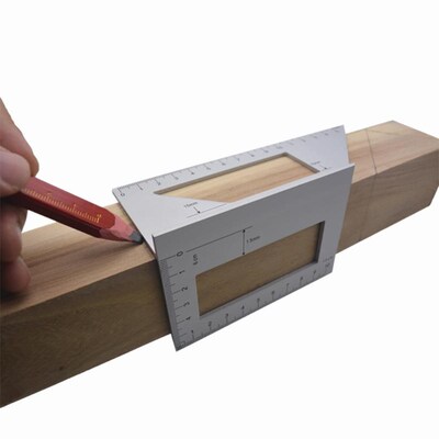 Aluminum Alloy Woodworking Measuring Ruler Elaborate Manufac