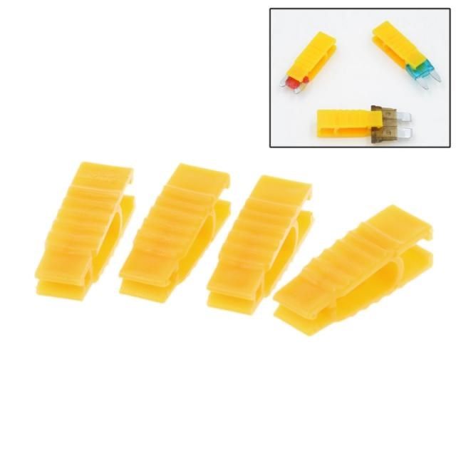 4Pcs ABS Fuse Automobile Car Fuse Fetch Clip Timeproof Extra