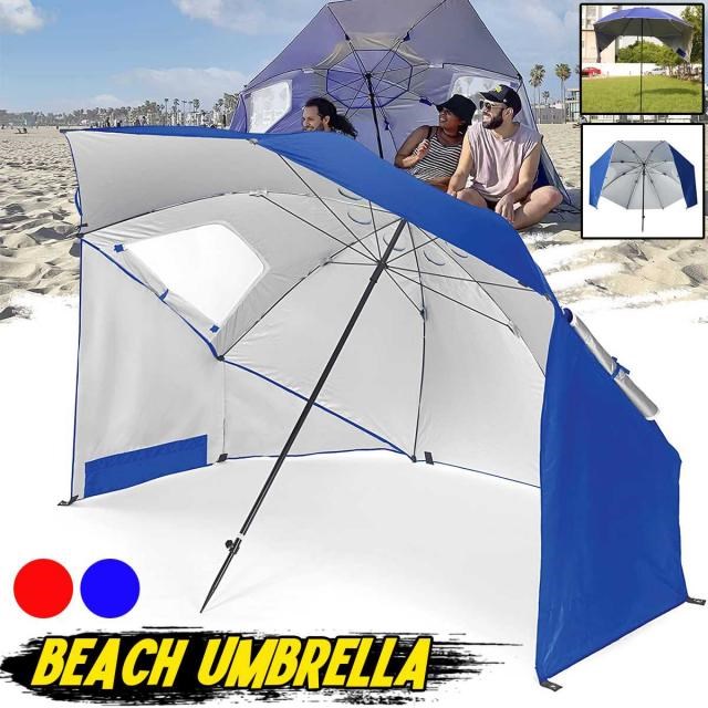 215CM Waterproof Canopy Garden Parasol Outdoor Garden Umbrel