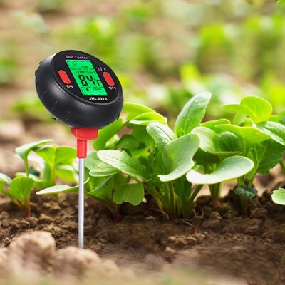 5-in-1 Soil Water Moisture Meter Garden Plants Flowers Moist