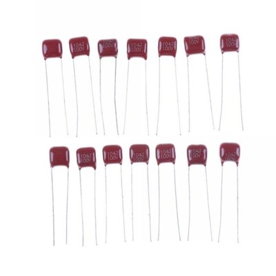 10pcs CBB 104J 100V  0.1UF 100NF  P5mm  Metallized Film Capa