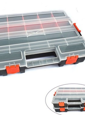 Plastic Portable Parts Box Can Overlap Screw Electronic Comp