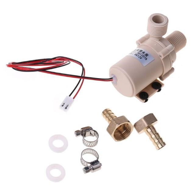 8L/Min 3M DC 12V Solar Brushless Motor Water Circulation Pum