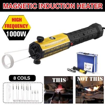 Induction Heater 110V/220V 8 Coils Bolt Heat Remover Tool Ki