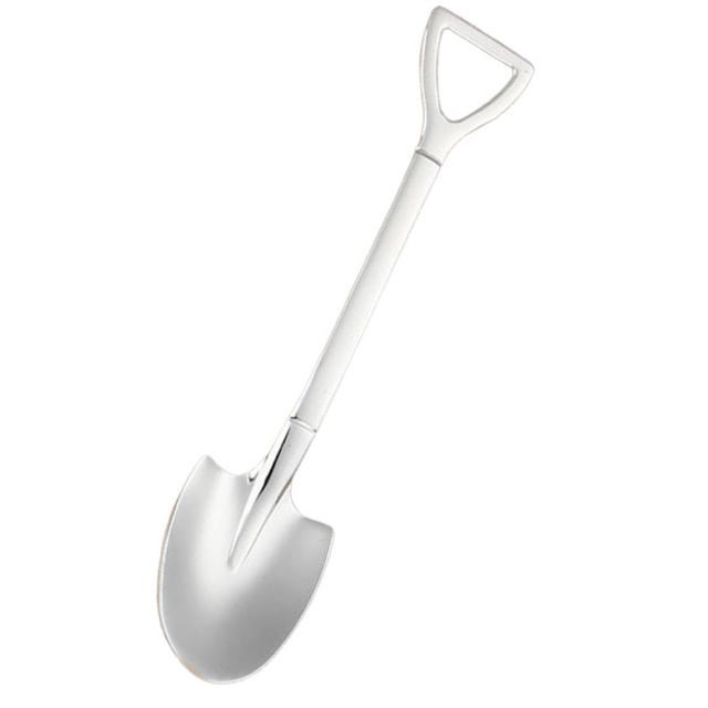 Creative Stainless steel Ice Cream Coffee Spoon Shovel Shape