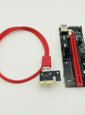 50PCS 009s USB3.0 Cable PCI Express Riser Card 1x to 16x PCI