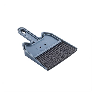 Desktop Angle Broom And Dustpan Set With Long Handle And Tel