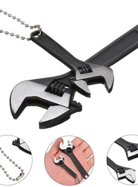 2pcs 2.5/4 Inch Portable Mini Adjustable Spanner Wrench Prof