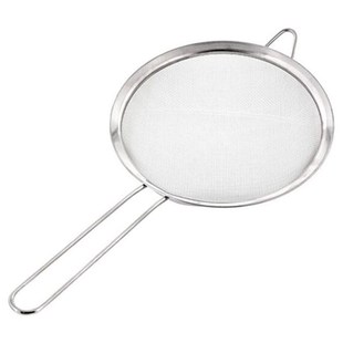 HOT Mesh Wire Oil strainer colander Spoon Strainer Flour Col