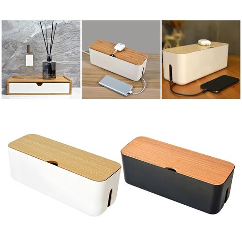 Multifunction Charger Socket Organizer Line Storage Bin Cabl