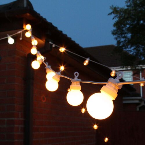 25 LED bulbs  string lights outdoor light bulb string  garla